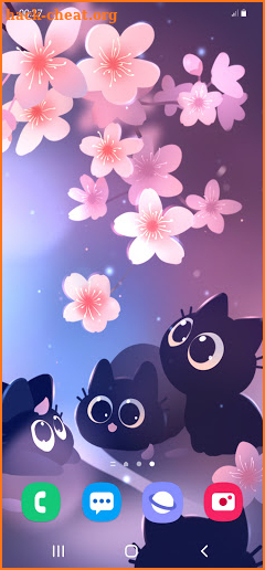 Hanami Live Wallpaper screenshot