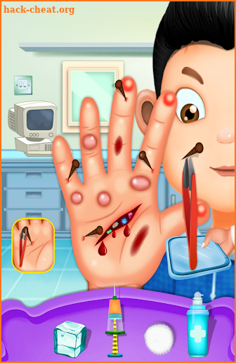 Hand & Nail Doctor Kids Games screenshot