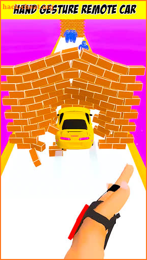 Hand Control Car Racing screenshot