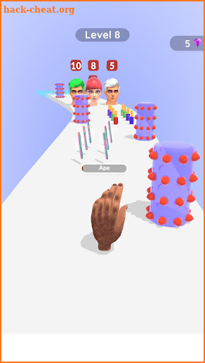 Hand Evolution Runner screenshot