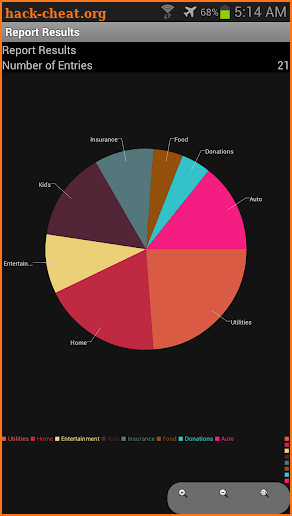 HanDBase Database Manager screenshot