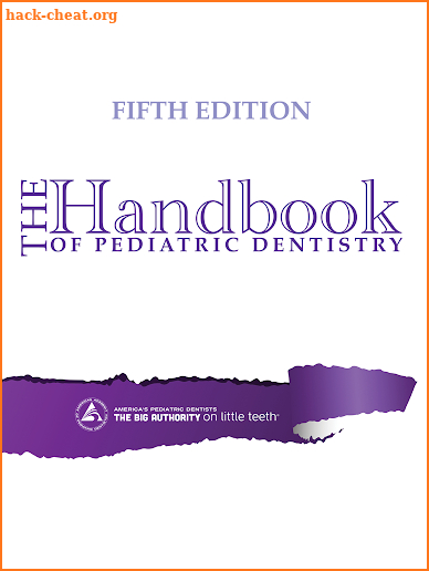 Handbook Pediatric Dentistry screenshot