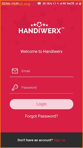 Handiwerx screenshot