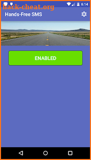 Hands-Free SMS screenshot