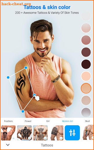 Handsome : Men Editor, Hair Styles, Mustache, Abs screenshot