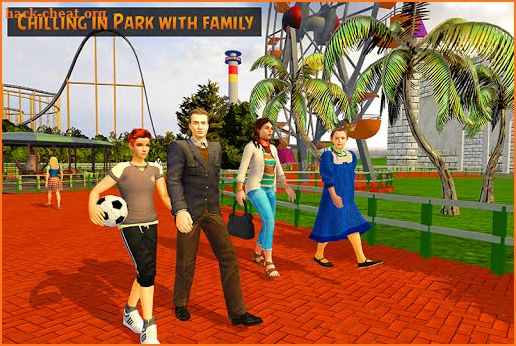 Handsome Virtual dad: Father Simulator Family life screenshot