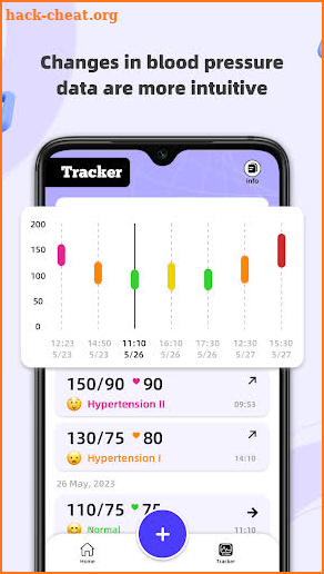 Handy Blood Pressure-BP Health screenshot