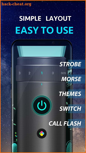 Handy Flashlight - Smart Torch & Cool Call Themes screenshot