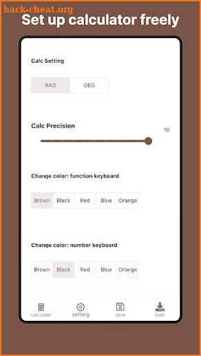 handy scientific calculator screenshot