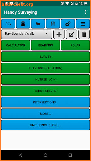 Handy Surveying screenshot