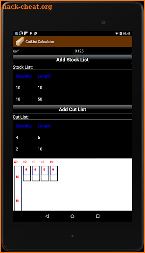 Handyman Calculator screenshot