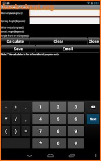 Handyman Calculator Pro (Key) screenshot