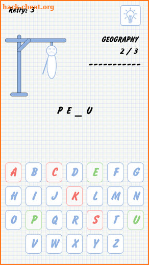 Hangman screenshot