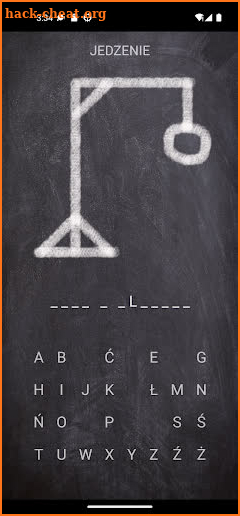 Hangman screenshot