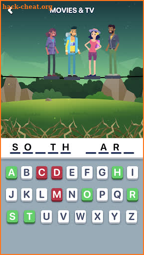 Hangman _ _ _ _ Free Classic Hidden Word Game screenshot