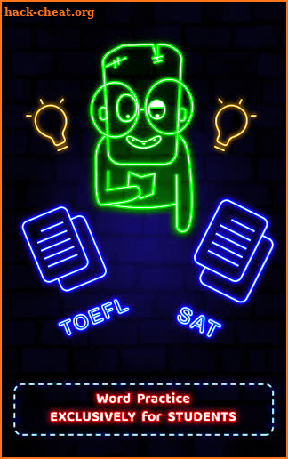 Hangman Glow - Free Word Game with Mr Zombie screenshot