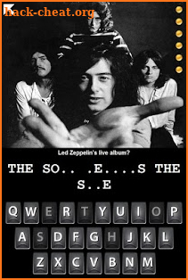 Hangman Led Zeppelin Trivia screenshot