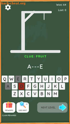 Hangman Senior USA screenshot