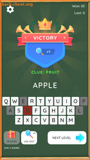 Hangman Senior USA screenshot