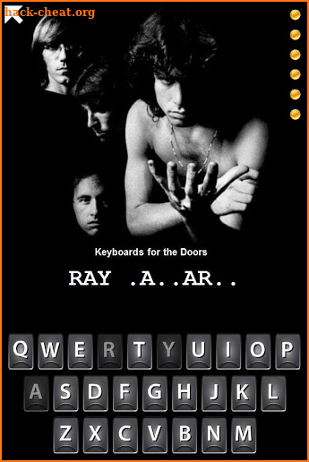 Hangman The Doors Band Trivia screenshot