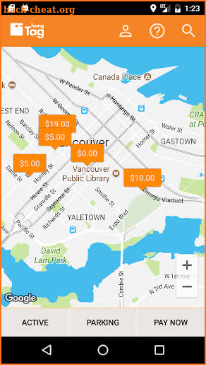 hangTag: Park & Go screenshot
