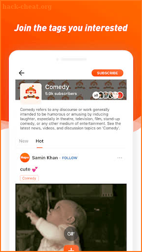 Hapo - Funny Videos, GIFs & Photos screenshot