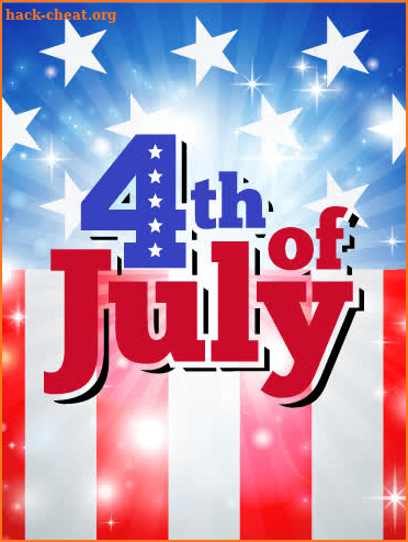 Happy 4th July Greetings screenshot