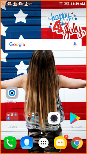 Happy 4th July Live Wallpaper screenshot