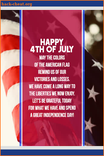 Happy 4th of July Greeting Cards screenshot