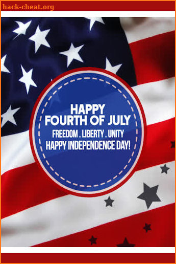 Happy 4th of July Greeting Cards screenshot