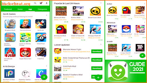 Happy Apps & Guide For HapyMod 2021 screenshot