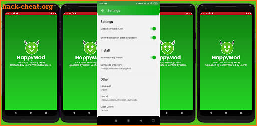 Happy Apps mod Manager screenshot