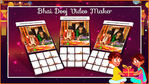 Happy Bhai Dooj Video Maker With Music screenshot