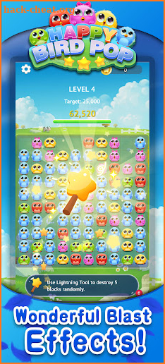 Happy Bird Pop - Match birds screenshot