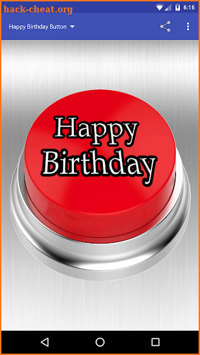 Happy Birthday Button screenshot