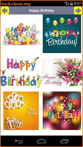 Happy Birthday Card and GIF screenshot