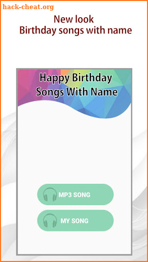 Happy Birthday songs with Name offline screenshot