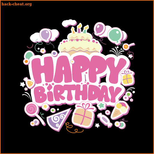 Happy Birthday Stickers screenshot