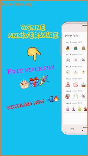 Happy Birthday Stickers GIFs screenshot