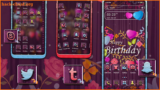 Happy Birthday Theme screenshot