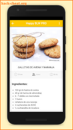 Happy BLW PRO - Recetas Saludables screenshot