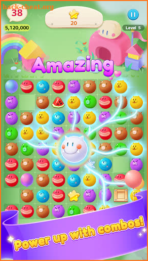 Happy Crush Game - Match 3 Puzzle Game screenshot