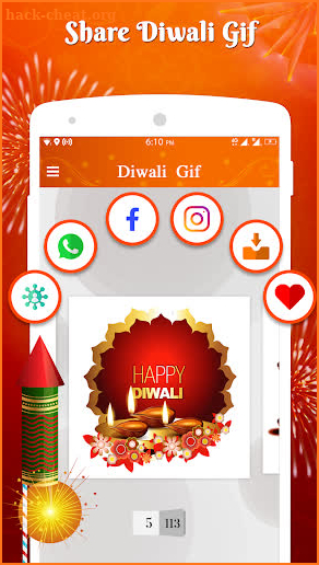 Happy Diwali GIF 2021 screenshot