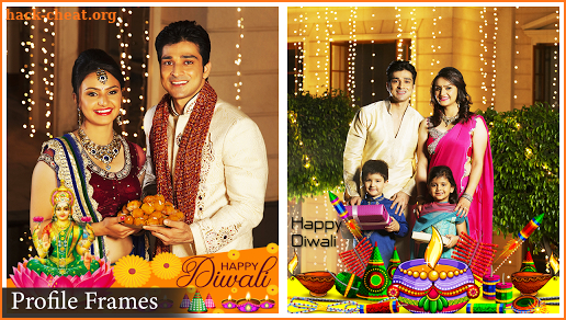 Happy Diwali Photo Frame screenshot