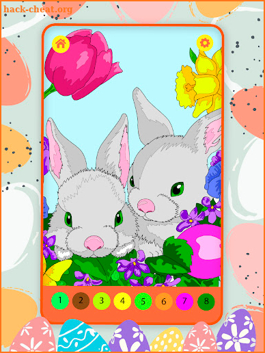 Happy Easter Color by Numbers screenshot