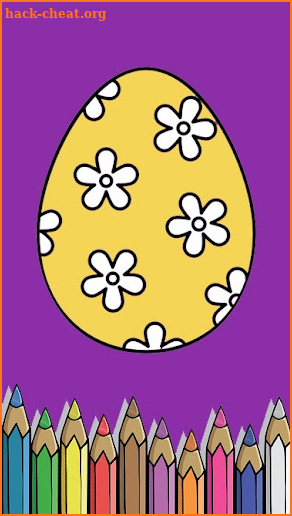 Happy Easter coloring pages screenshot