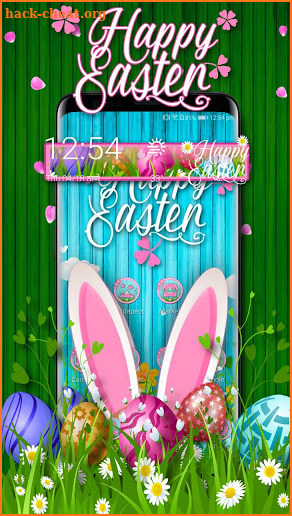 Happy Easter Day Theme screenshot