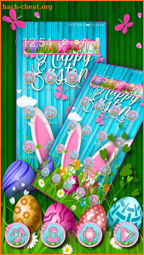 Happy Easter Day Theme screenshot