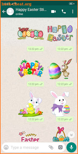 Happy Easter GIF : Easter Stickers For Whatsapp screenshot