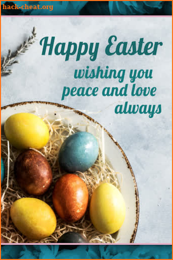 Happy Easter Greetings screenshot